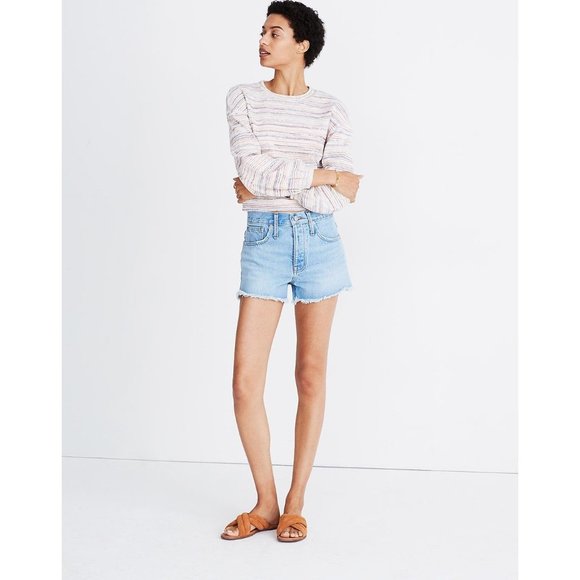 Madewell Pants - Madewell Relaxed Denim Shorts in Dunwoody Wash